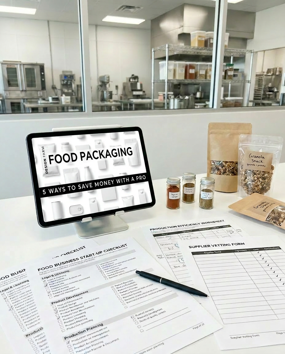 Field Guide Mockup With Thumbnail